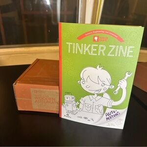 Kiwi Co Eureka Crate- Make Your Own Wooden Automaton -#F2301  Brand New/Open Box